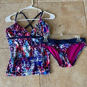 Title nine medium tankini and small bottom